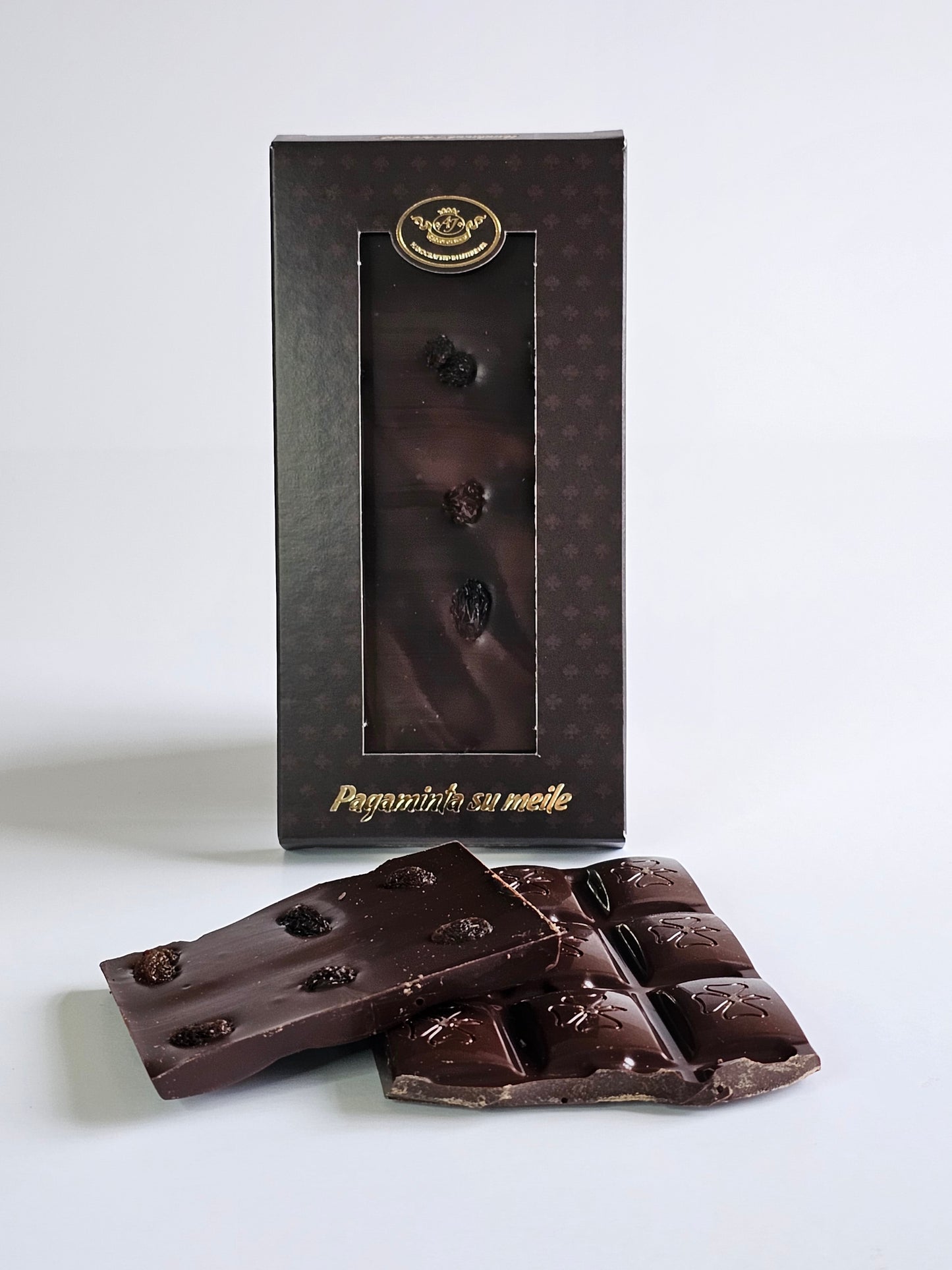 Tume šokolaad 96% rosinatega tahvel, 100 gr.
