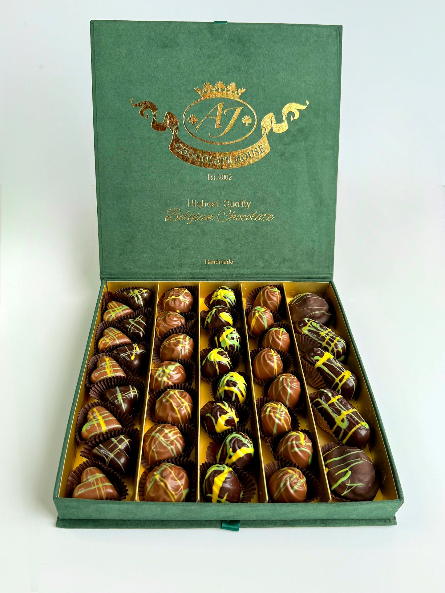 DUBAI saldainių kolekcija, prabangi didelė dėžutė, 540 gr.