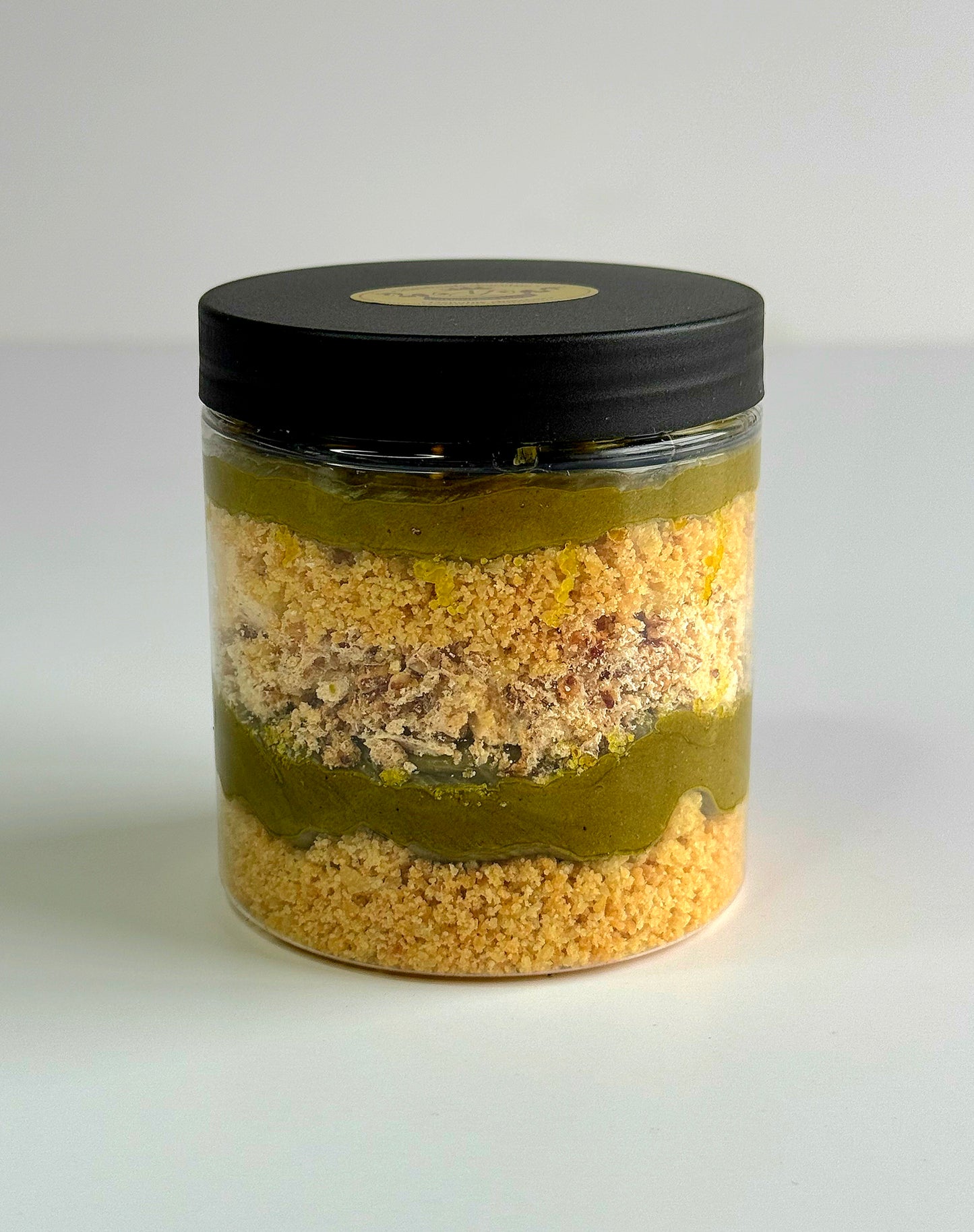 Pistacijų desertas indelyje, 166 gr.