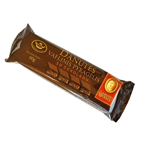 Danutė vahvlitort šokolaadiga 60 g.