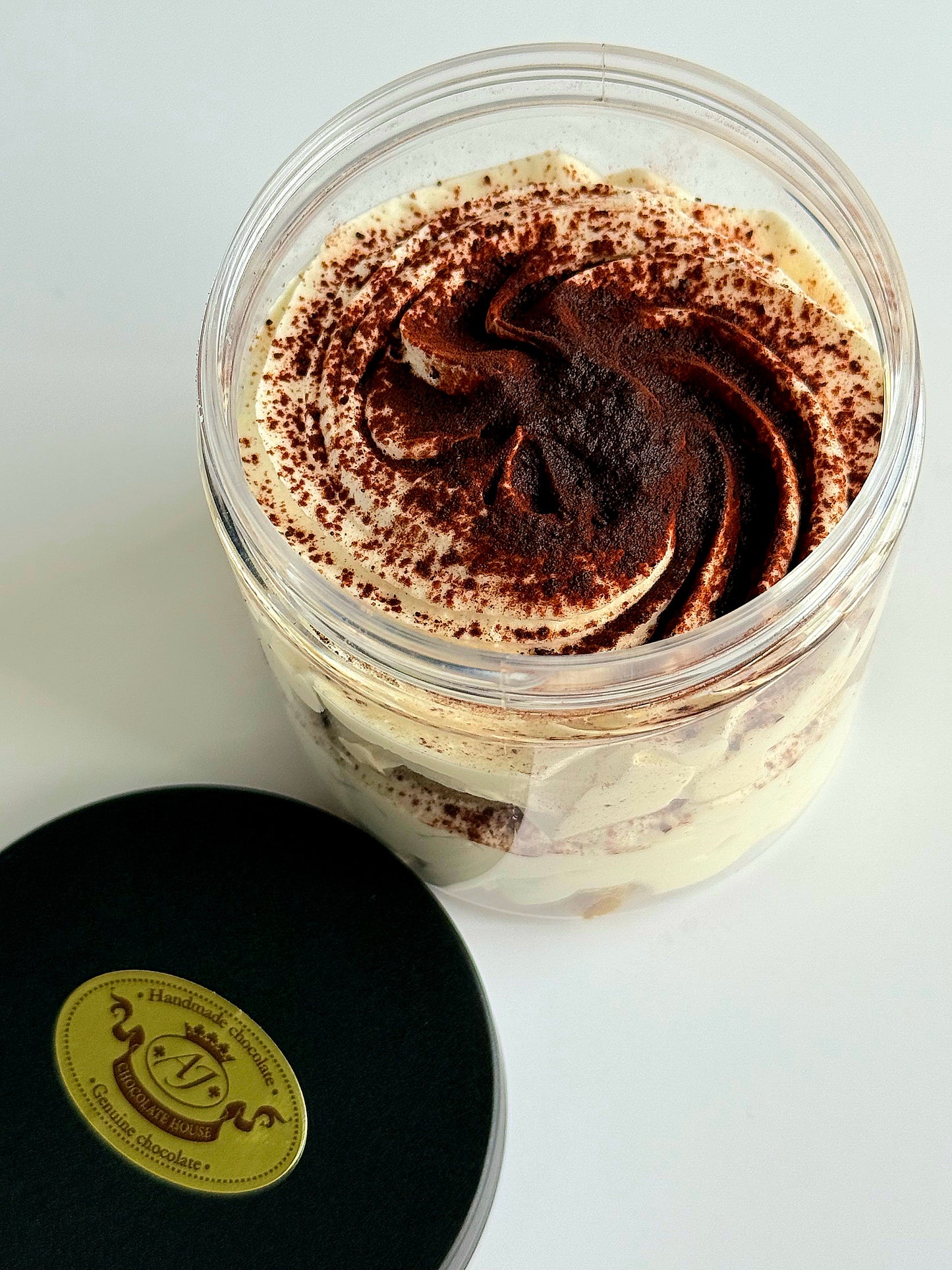 Tiramisu desertas indelyje, 120 gr.