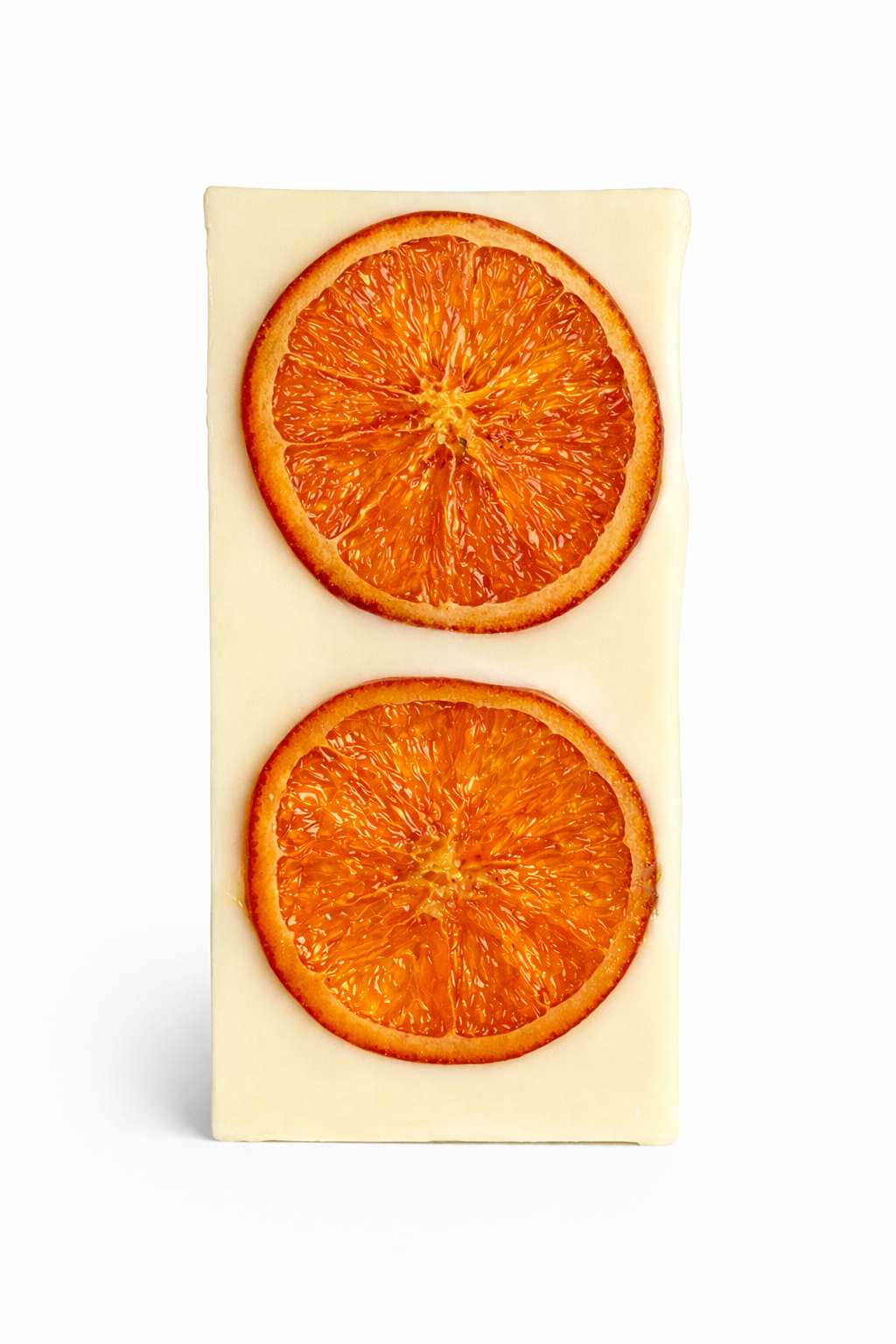 Baltasis šokoladas su apelsinais, 120 g