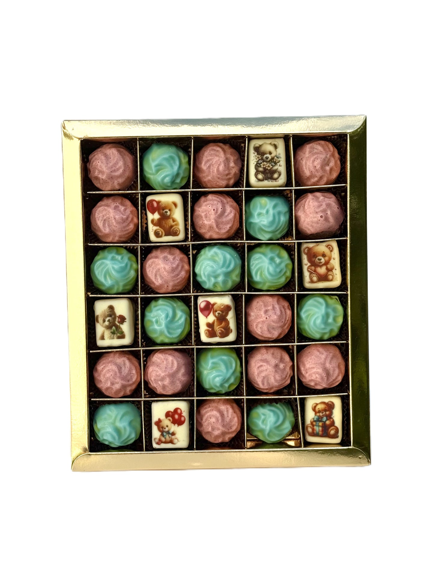 Belgiško šokolado saldainiai "Meškiukai", 480 g