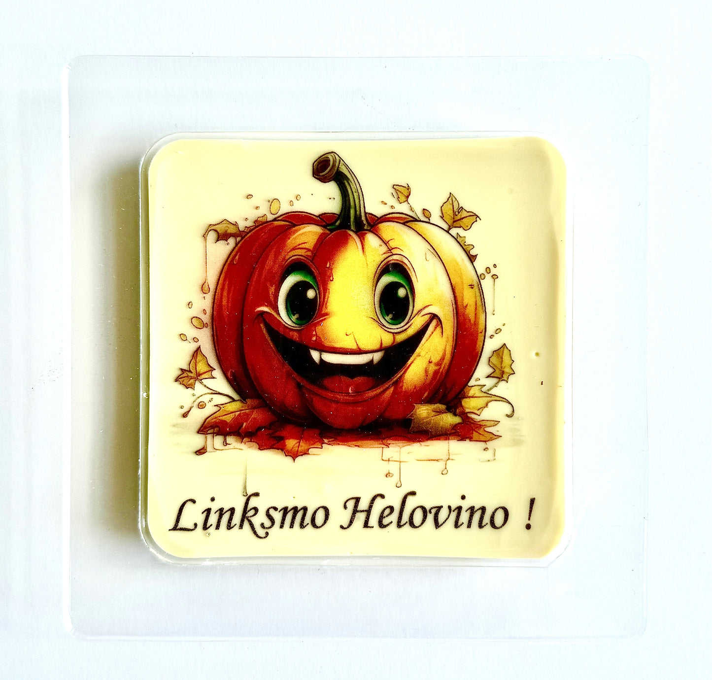 Helovyno šokoladas, moliūgas, 100 gr.
