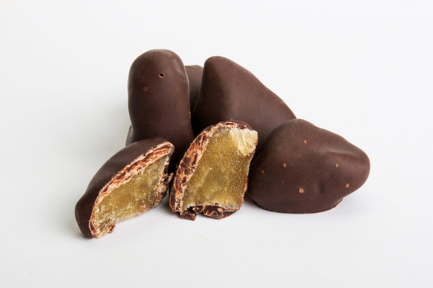Konfektes "ingvers šokolādē" 12 g. Produkta Nr. 0015 (100 g.)