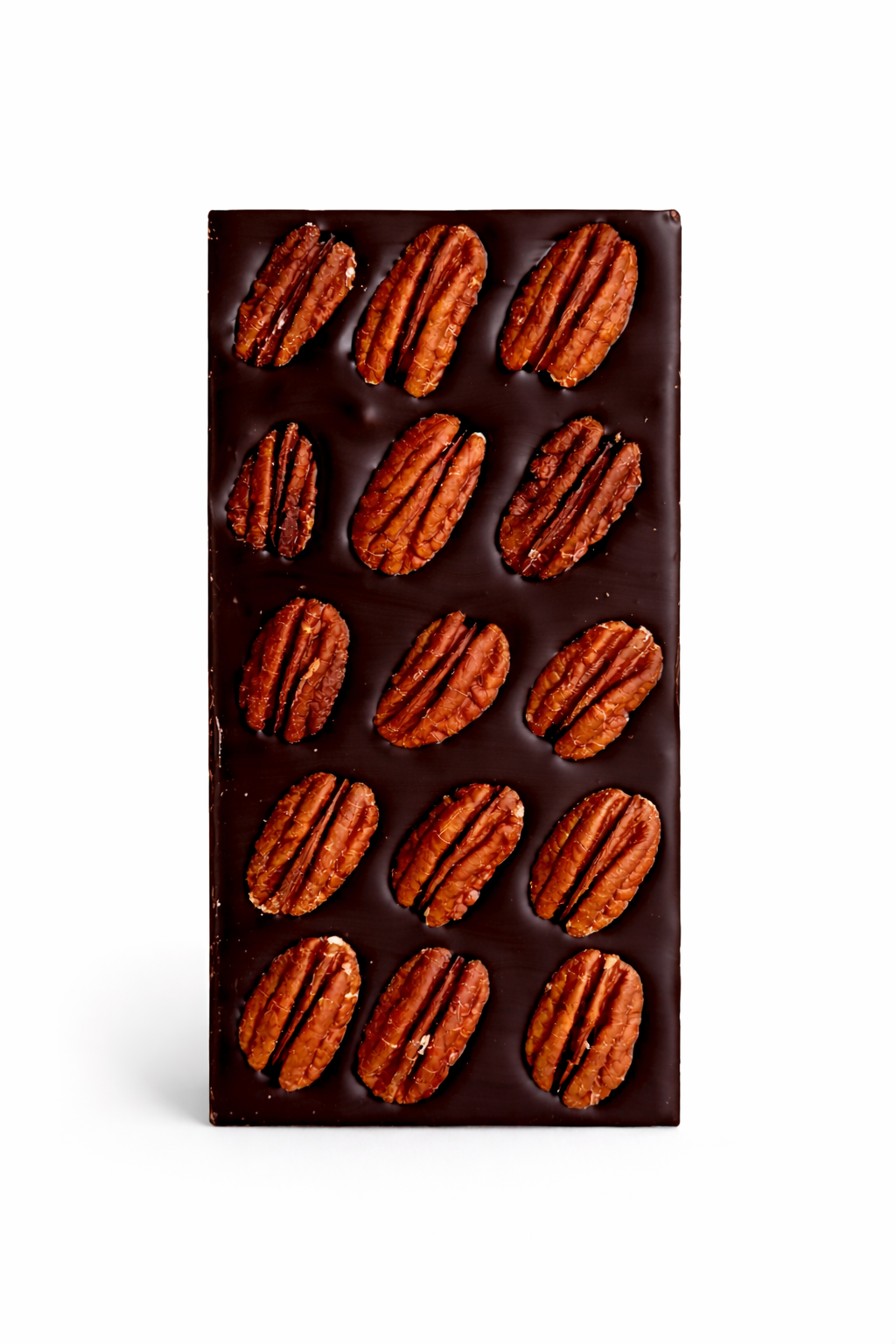 Juodasis šokoladas su pekano riešutais, 120 g