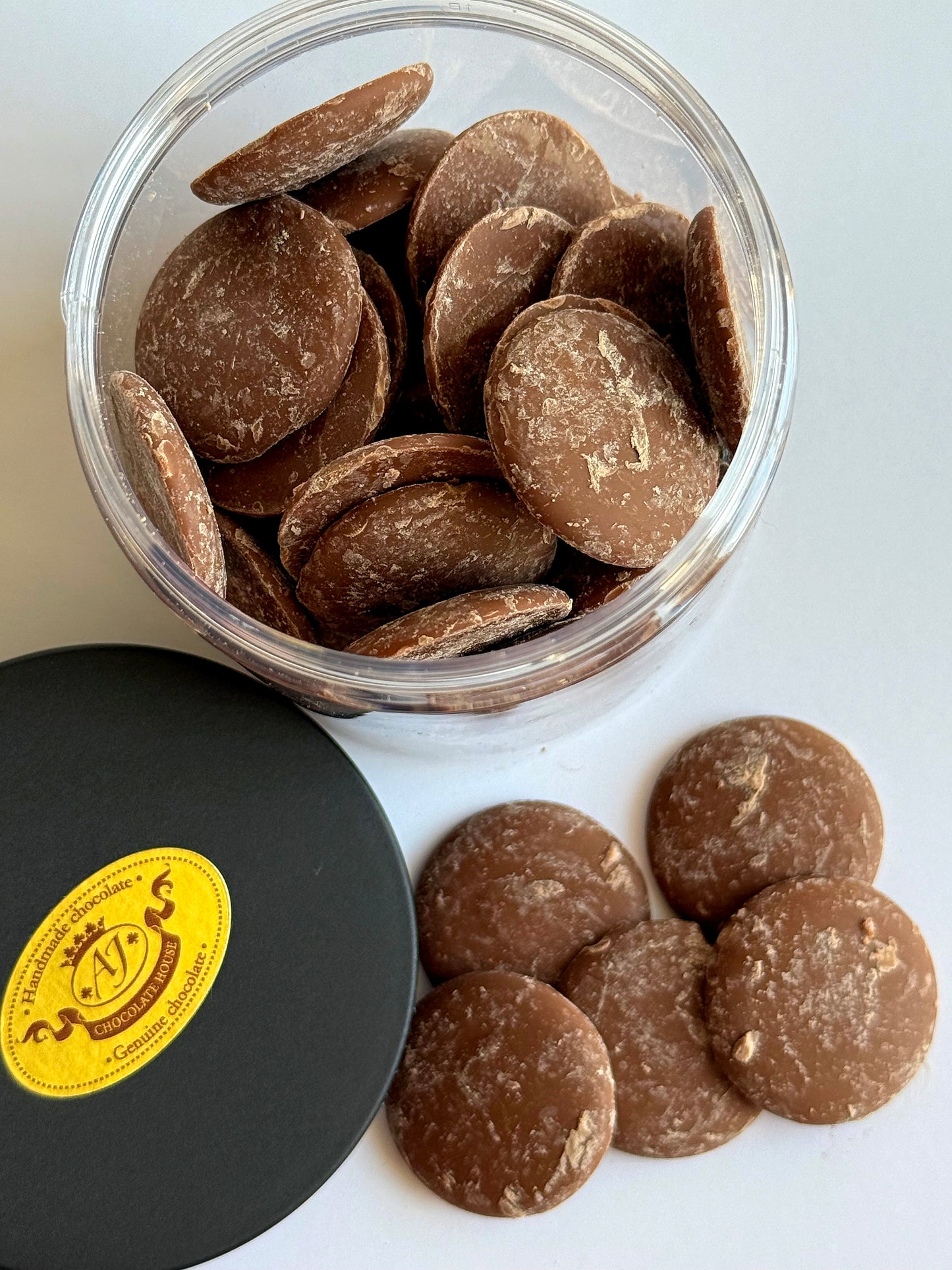 Pieniškas šokoladas indelyje, 140 gr.