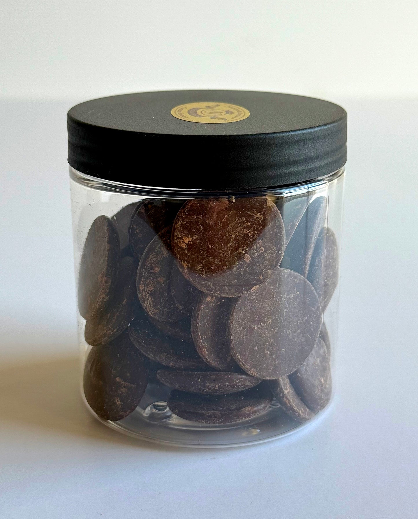Juodasis šokoladas indelyje, 140 gr.