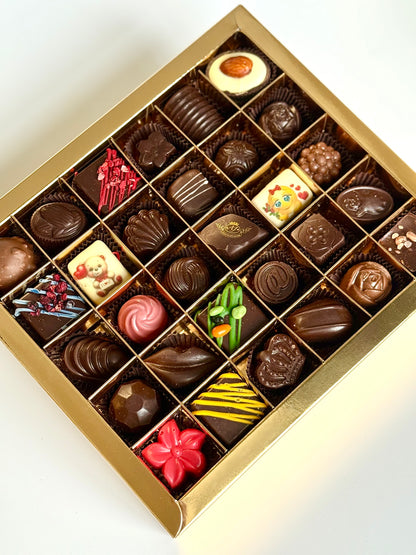 Belgiškų saldainių asorti "I love You", 430 gr.