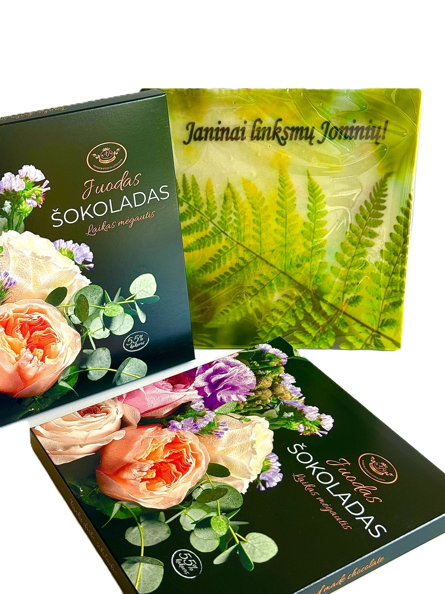 Belgiškas šokoladas "Janina", 400 g / 55 %