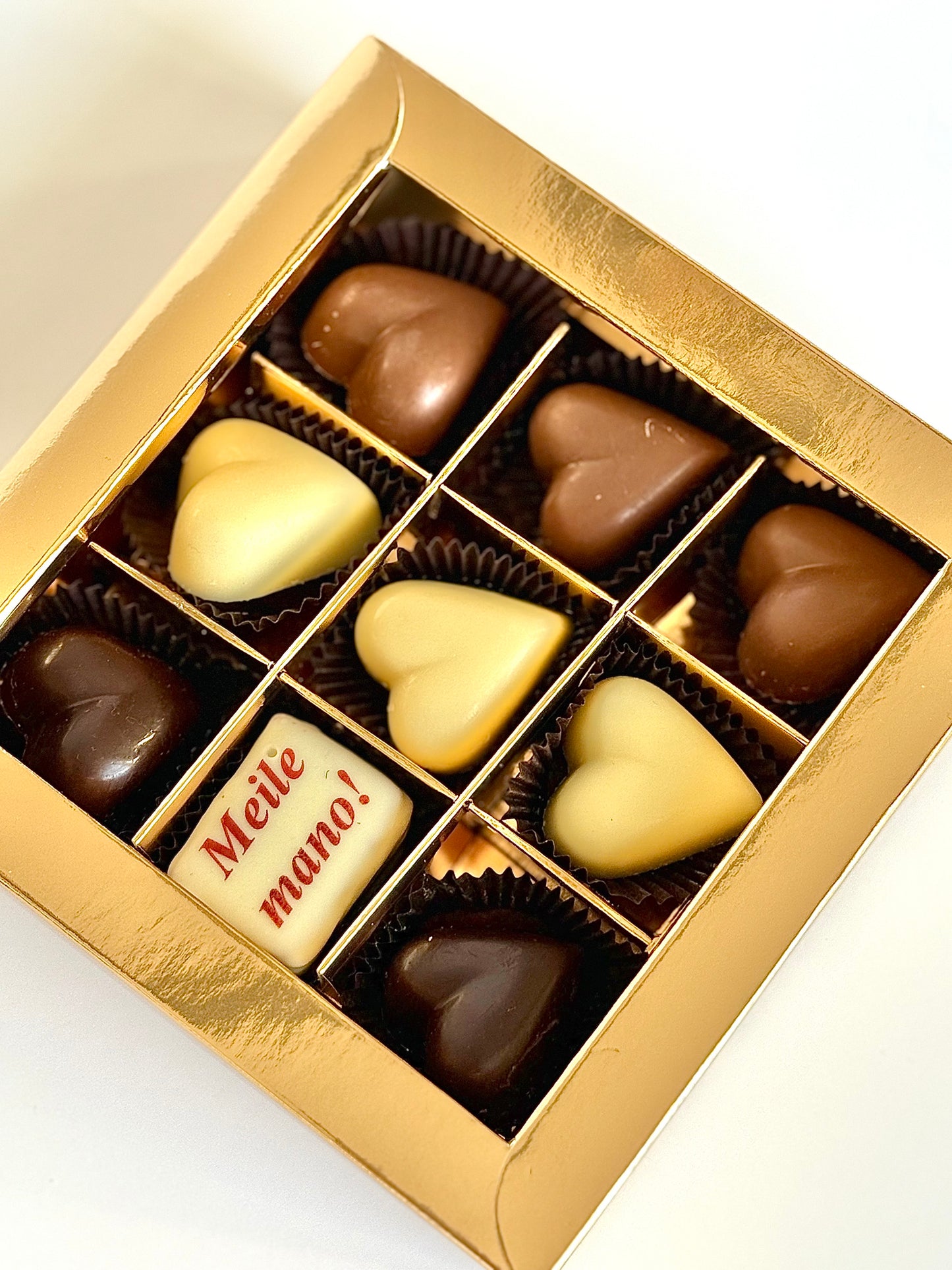 Saldainių dėžutė "Meile mano", 90 gr.