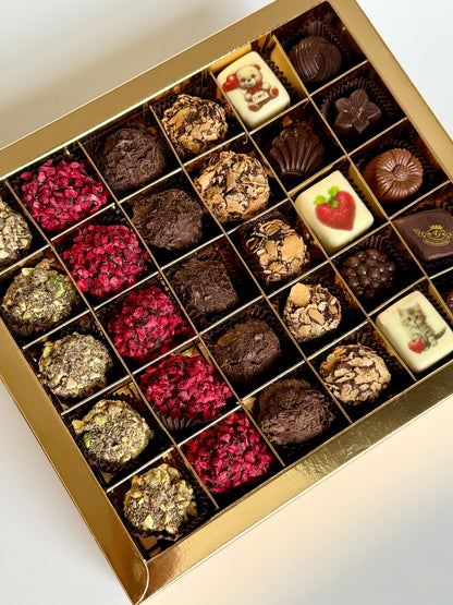 Belgiškų triufelių asorti, 350 gr.