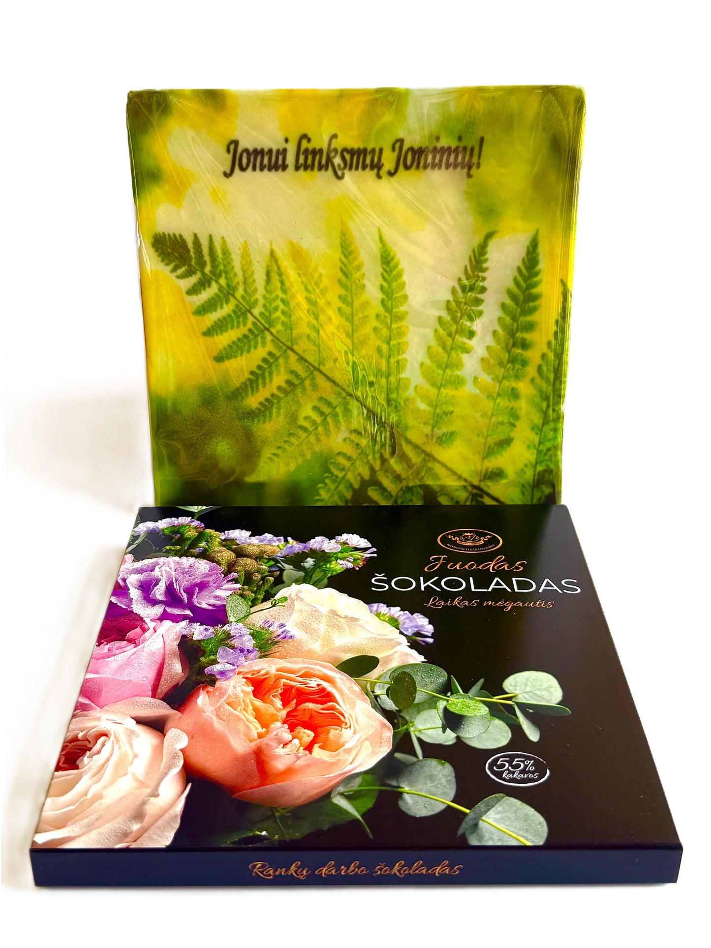 Belgiškas šokoladas "Jonas", 400 g / 55 %