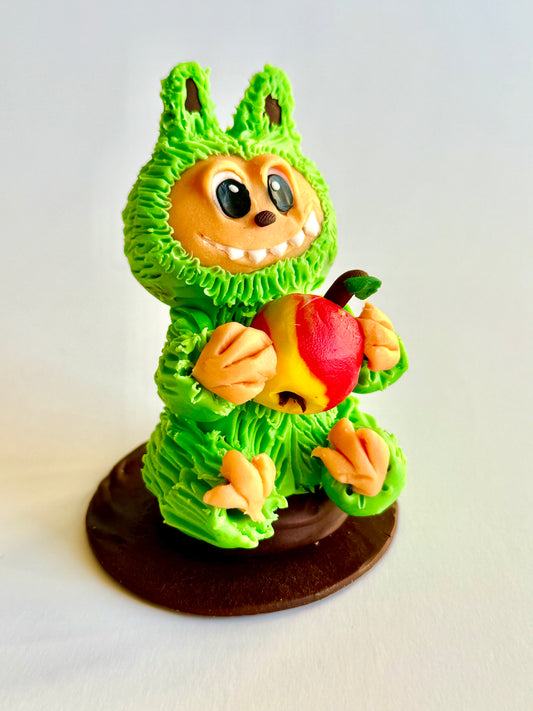 Šokoladinė "Labubu" figūrėlė, žalia