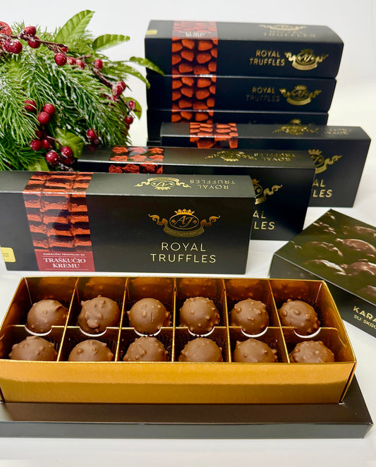Karališki triufeliai 3 dėžutės + 1 dėžutė NEMOKAMAI