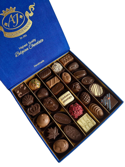 Rankų darbo saldainiai su užrašu "Linksmų atostogų", 350 g