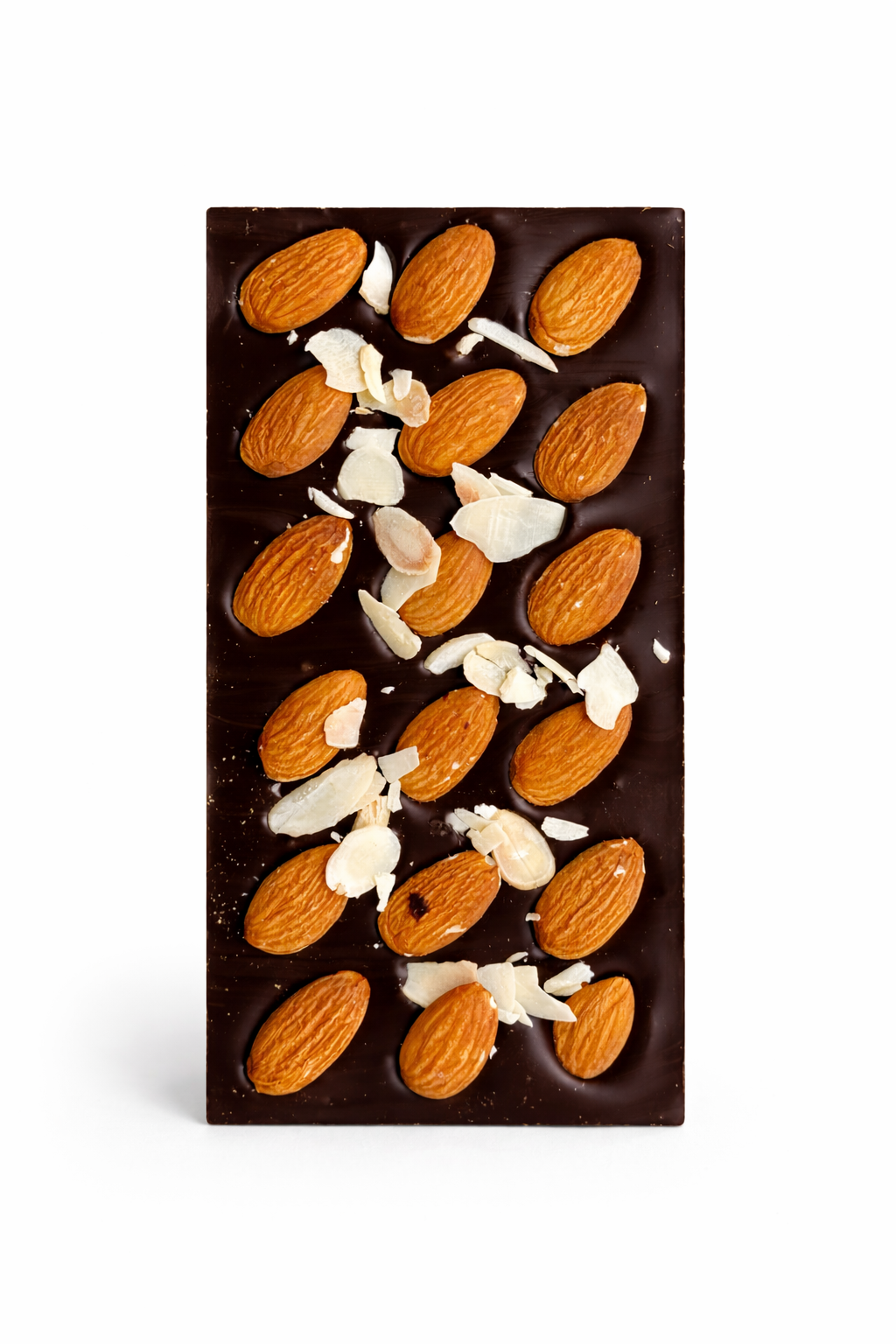 Juodasis šokoladas su migdolais, 120 g