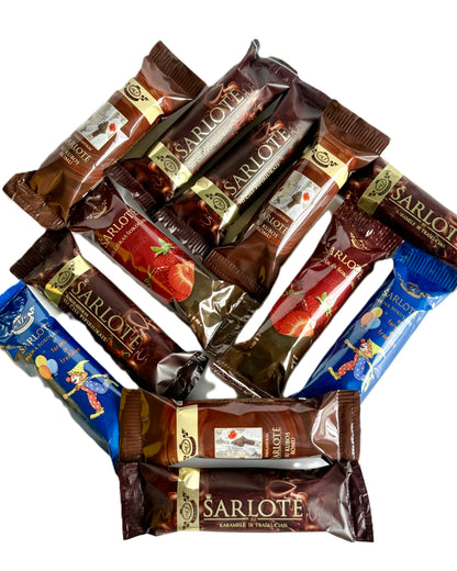 ŠARLOTĖ šokoladukai 10 vnt + 2 NEMOKAMAI
