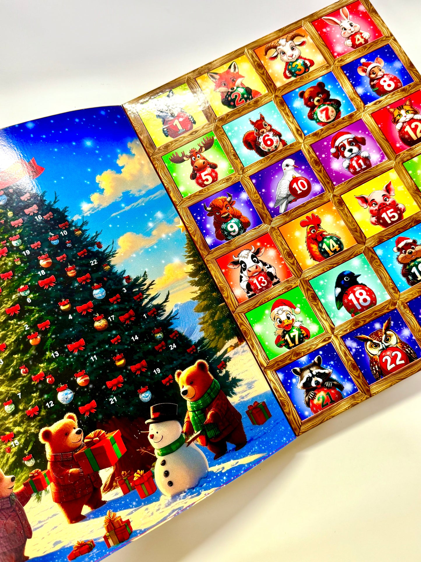 Unikalus Advento kalendorius, 360 gr.