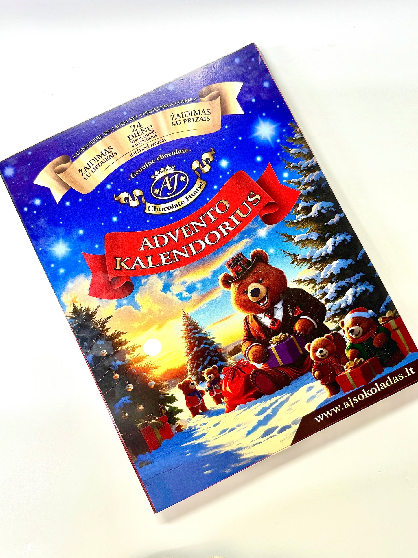 Unikalus Advento kalendorius, 360 gr.