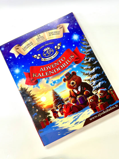 Unikalus Advento kalendorius, 360 gr.