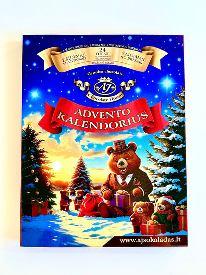 Unikalus Advento kalendorius, 360 gr.