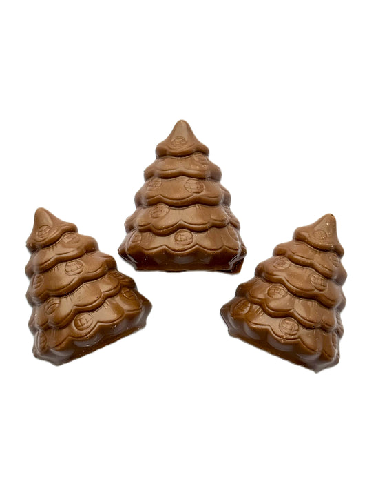 Pieniško šokolado eglutės