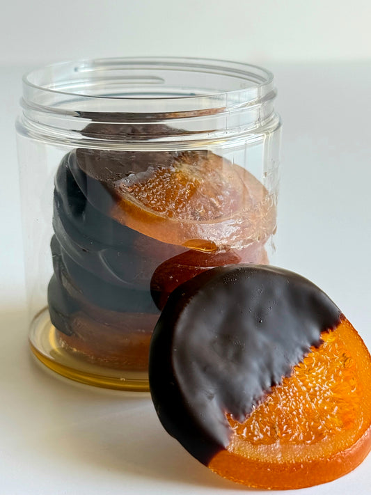 Apelsinai šokolade, 180 gr.